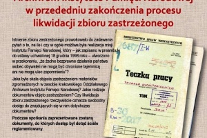 krakowskie archiwum instytutu pamięci narodowej